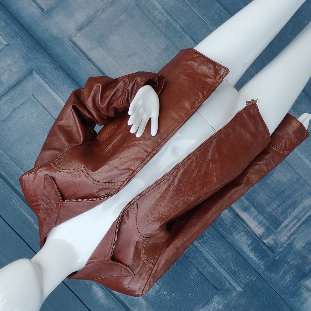 Grais Vintage Angel Skin Cabretta Leather Jacket